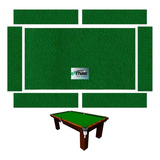 Pano Mesa De Sinuca Bilhar 2,25 M X 1,20 M - Leito E Tabelas
