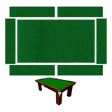Pano Sinuca Bilhar Tampo Tabelas 1,85 X 1,15 1,12 X 0,18 M