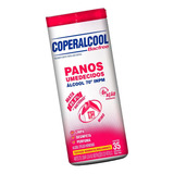 Pano Umedecido Álcool 70 Inpm Clássico 35 Panos