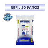 Pano Umedecido Coperalcool Refil Com 50un - Kit Com 2