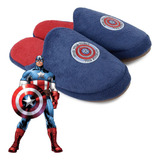Pantufa Chinelo De Quarto Super Heróis Marvel Unissex