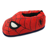 Pantufa De Pelúcia Homem Aranha Tam G (39/40/41/42) Ricsen