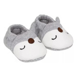 Pantufa De Raposa Infantil Antiderrapante 12-18