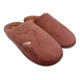 Pantufa Feminina Adulto Chinelo De Quarto Antiderrapante