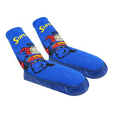 Pantufa Meiufa Superman Solado Emborrachado -