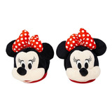 Pantufa Minnie 3d Solado De Borracha