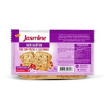 Pão Frutas E Castanhas Sem Glúten 350g Jasmine Kit 4 Un