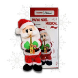 Papai Noel 30cm Musical Dançarino Tocando Saxofone A Pilha