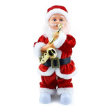 Papai Noel Hiperfesta 27cm Dançante (boneco Toca Musica) 