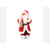 Papai Noel Musical Com Lamparina - Art Christmas