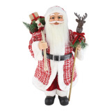 Papai Noel Vermelho E Branco 60cm