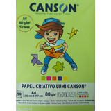 Papel A4 80g Canson Lumi Colorido