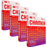 Papel A4 Sulfite Chamex Office 75g 210x297 Resma 2000 Folhas