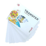 Papel A4 Transfer Laser Acrílico Plástico 100gr 200 Folhas 