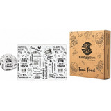 Papel Acoplado Hamburguer - Embala Lanche 400un 32x38cm