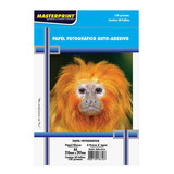 Papel Adesivo Fotográfico Masterprint A4 130g 100 Folhas