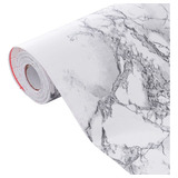 Papel Adesivo Mármore Branco 10 M Lavável Papel De Parede 