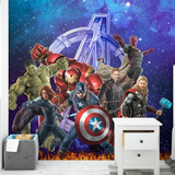 Papel Adesivo Quarto Menino Avengers Vingadores