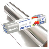 Papel Aluminio Rolo 30cm X 100m