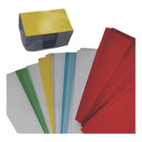 Papel Bloco Anotações Recado Lembrete Colorido 400fls Full