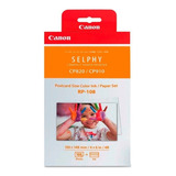 Papel Canon Rp108 P/ Impressora Selphy - 108 Folhas