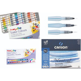 Papel Canson  A4 + Kit