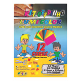 Papel Criativo A4 Lumi Paper 12 Cores Folhas Coloridas