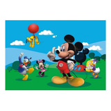 Papel De Arroz Para Bolo De Aniversário Mickey - Mod 8