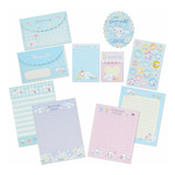 Papel De Carta Bloco Com Pastinha Sanrio Cinnamoroll