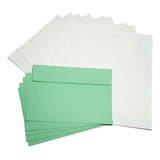 Papel De Carta Coleção Letter Set Para Escrever Com Envelope