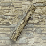 Papel De Parede Adesivo Sala Pedras Naturais 3d 2m