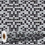 Papel De Parede Auto Adesivo Pastilhas Lavável 3m Pn10558