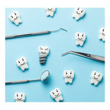 Papel De Parede Dentista Clínica Consultório Sala Painel 435 Cor Colorido