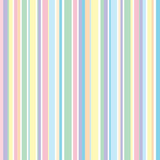 Papel De Parede Infantil Listras Coloridas Tons Bebê 10m