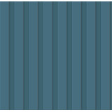 Papel De Parede Ripado Azul Petróleo 3mx57cm Mad72p