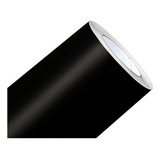 Papel De Parede Vinílico Preto Fosco Envelopamento 10m X70cm