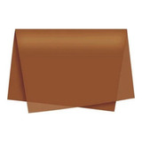 Papel De Seda Marrom 48x60 - 100 Folhas