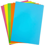 Papel Escolar Colorido Offpinho Lumi A4 5 Cores - 45 Folhas