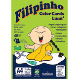 Papel Filipinho Color Cards Lumi A4