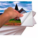 Papel Fot Adesivo A4 Glossy 115g 600fls + 300 Folhas 230g