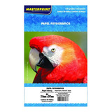 Papel Fotográfico A4 135g Glossy 100 Folhas À Prova D´água