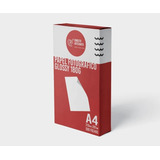 Papel Fotográfico A4 Glossy 180g 500 Folhas Premium