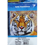 Papel Fotográfico A4 Glossy 230g 100 Folhas Masterprint