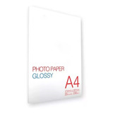 Papel Fotográfico A4 Glossy 230g Brilhante 20u. Prova D'água