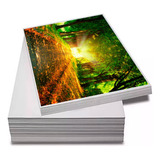 Papel Fotográfico Adesivo A4 Glossy 115g 100 Folhas Premium