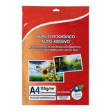Papel Fotográfico Adesivo Premium A4 Glossy