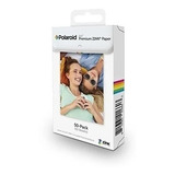 Papel Fotográfico Premium Zink Polaroid 2x3 - 50 Unidades