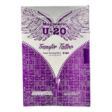 Papel Hectógrafico Carbono Decalque U20 100un Tatto Tatuagem