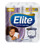 Papel Higiênico Elite Folha Dupla Ultra L12 P11 Rolos De 30m