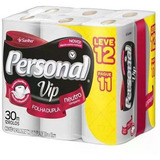 Papel Higiênico Folha Dupla Personal Vip Leve 12 Pague 11